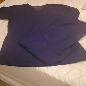Set of Navy Purple Label Scrubs size medium